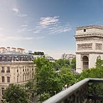 New Paris Hôtel Miss Fuller Arc de Triomphe View